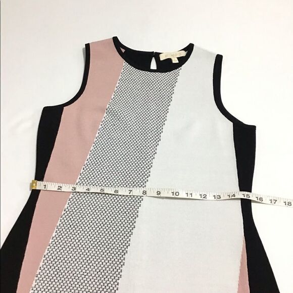 Etcetera Sleeveless Color Block Knit Dress Size S - Picture 10 of 11
